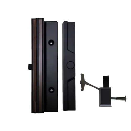 Sliding Patio Door Handle with 3-15/16" Hole Spacing (DH-21409) - Garage and Sliding Door Hardware